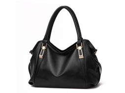 Bolsa Feminina 2026, Grande Capacidade, Bolsa Transversal preto YUNZII