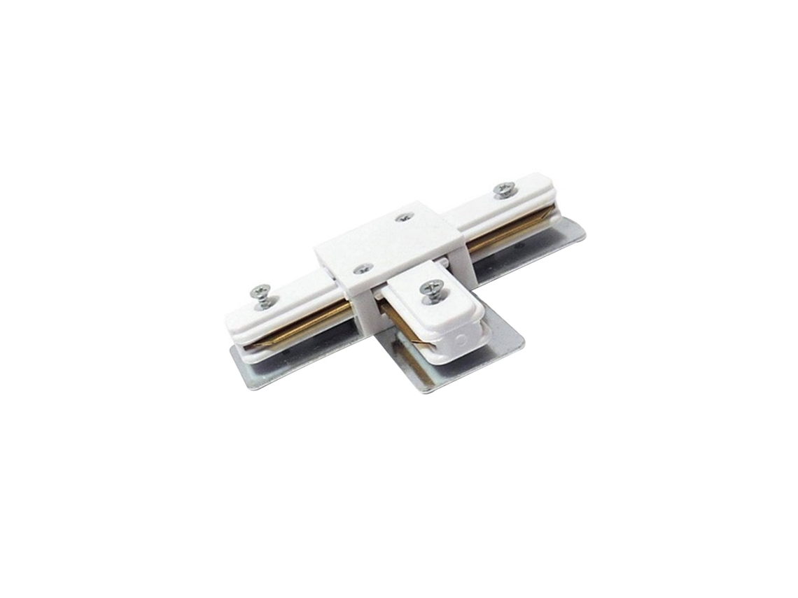 Conector Tipo T Para Carril Monofásico Ultrapower Branco