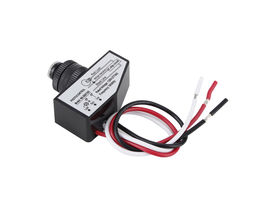 Interruptor Fotoelétrico de Luz de Alto Poder para Jardim 120-277vac | S/MARCA