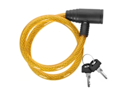 Antifurto Em Espiral 90cm Para Bicicleta Com 2 Chaves