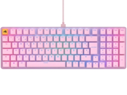 Teclado Glorious Pc Gaming Race Rosa