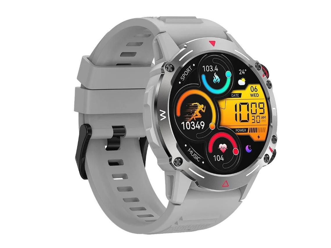 Smartwatch com tela amoled de 1,43 polegadas Cheia, monitor de atividades físicas e frequência cardíaca, vários modos Bestvite
