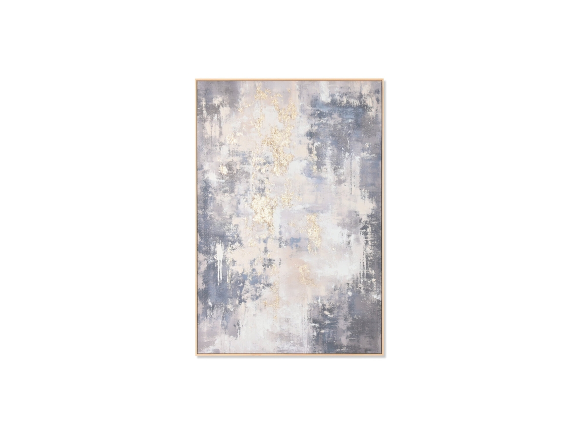 Pintura a Óleo Sobre Tela, Moldura de Madeira, 123x4x183cm ALEXANDRA HOUSE LIVING