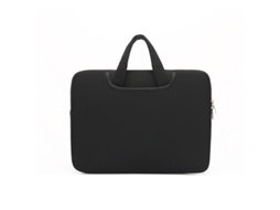 Bolsa Impermeável Para Laptop De 12 Polegadas, Preta.