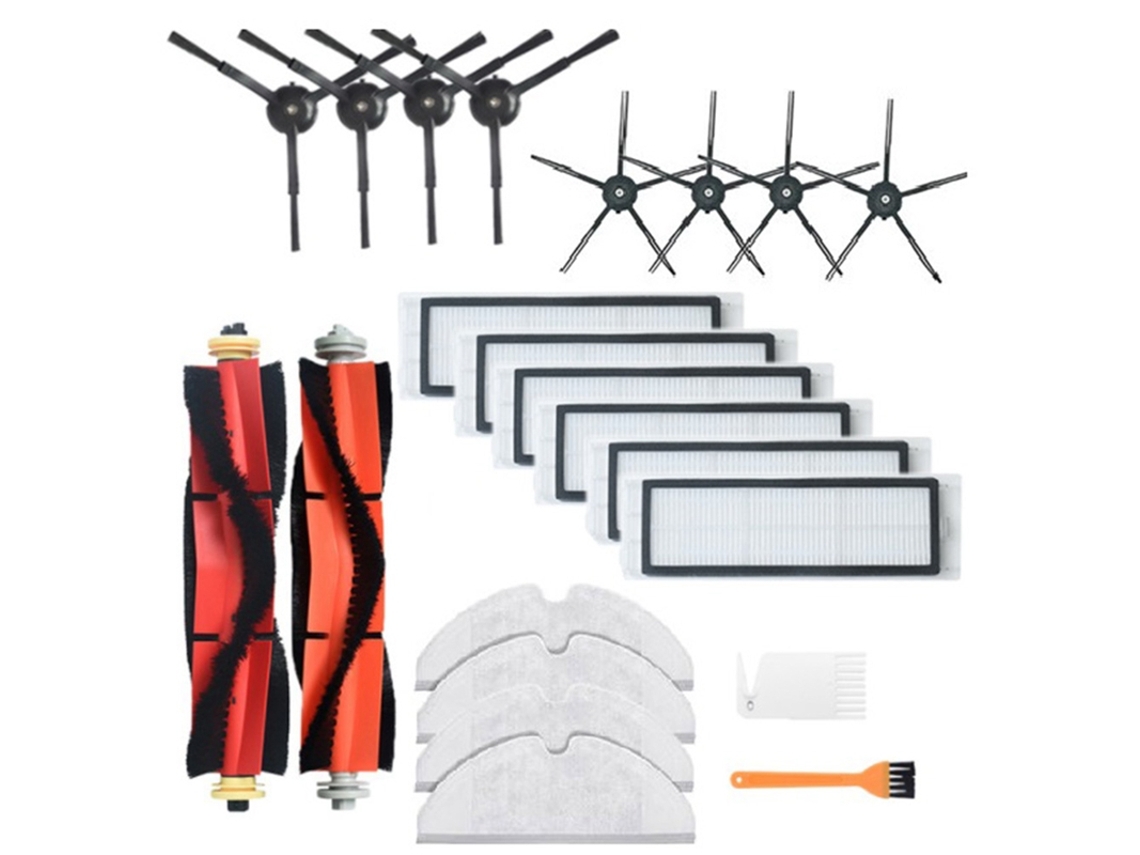 Para roborock s6 maxv s6 puro s5 max s5 s4 e4 e35 e2 xiaomi 1/1s robô aspirador de pó todos substituir peças acessórios kits