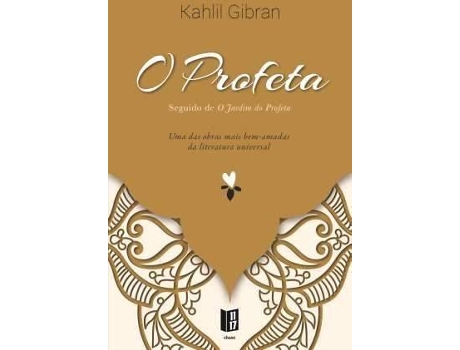 Livro de Bolso O Profeta de Kahlil Gibran (Português)