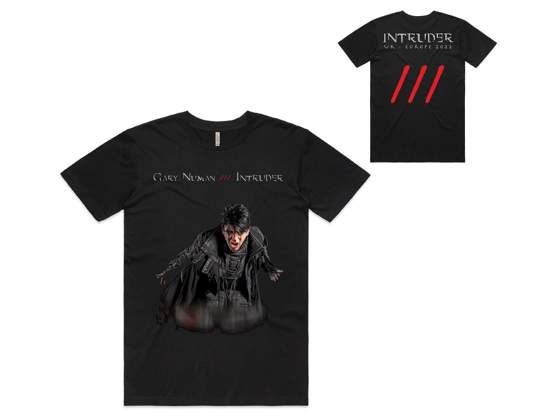 Gary Numan Intruder T shirt ROCKINSTONE Unisex Adults Best Sellers Size:l