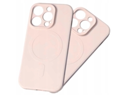 Capa De Silicone Hurtel Para Iphone 15 Pro Max Para Magsafe Com Proteção