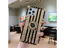 Capa de Telefone LAXISCREED com Strass e Suporte