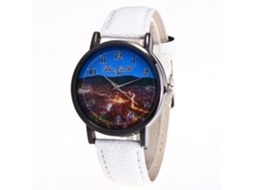 Reloj De Cuarzo Elegante Y Casual Unisex De Moda (branco)