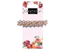 Elegante Grampos Automáticos Para Cabelos Com Cristais Glamour