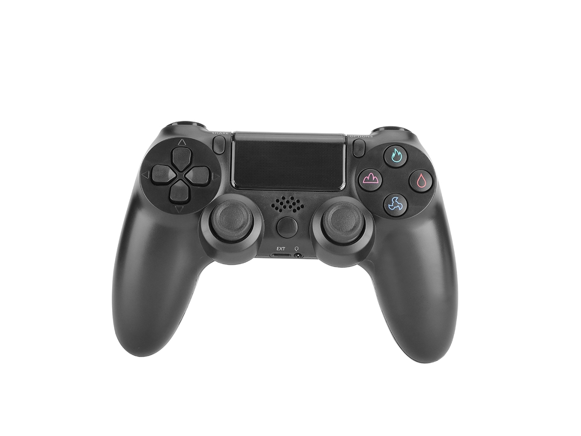 Comando PS4 KINSI Kinsi Dualshock (Wireless - Preto)