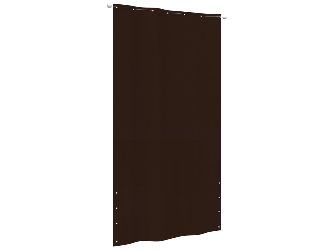 Vidaxl Tela De Varanda 140x240 Cm Tecido Oxford Castanho