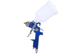 Pistola de pintura pneumática H827 com alimentação por gravidade e válvula de pressão de 2,0 mm, ecológica.