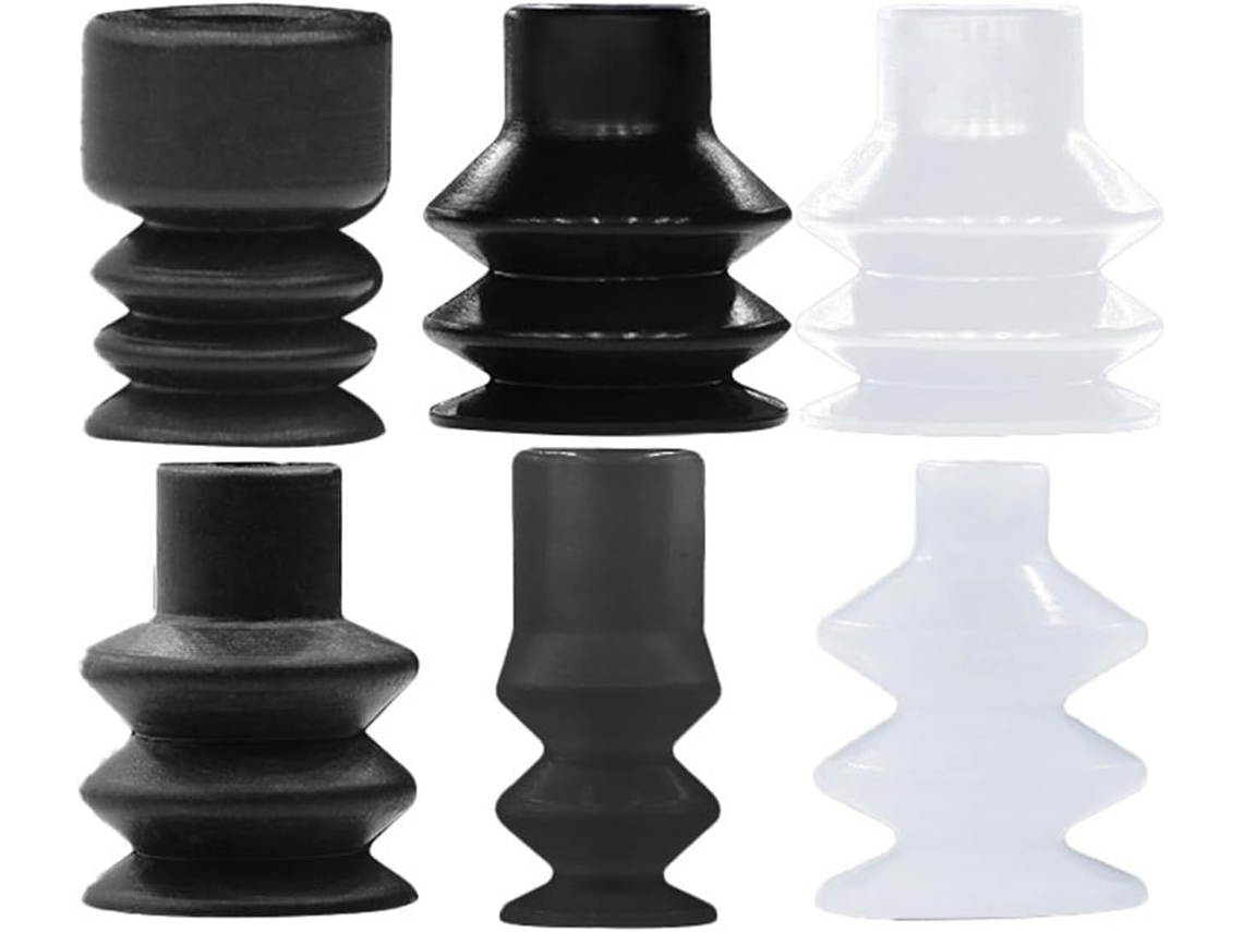 1 Unidade Pcg 5 7 10 12 15 18n S Mini Ventosa De Silicone Macia E Redonda Três Camadas Com Forte Sucção A Vácuo 7n