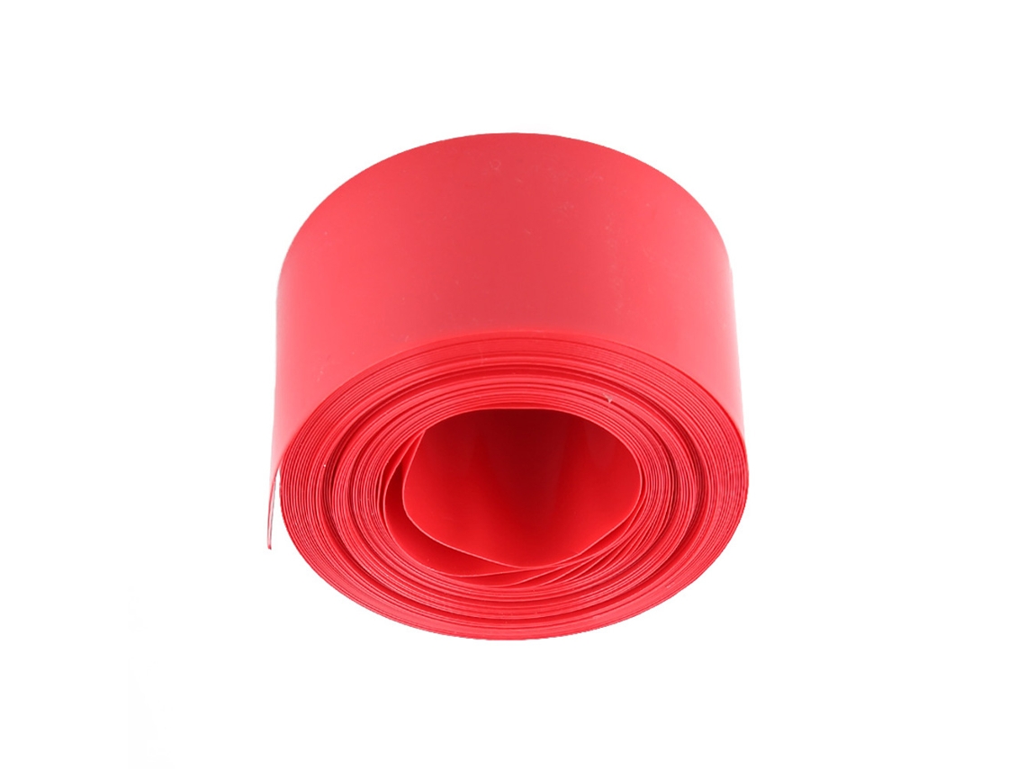Tubo Termoretrátil Pvc Para Bateria 18650 18500 Proteção 29.5mmφ18.5mm 5m