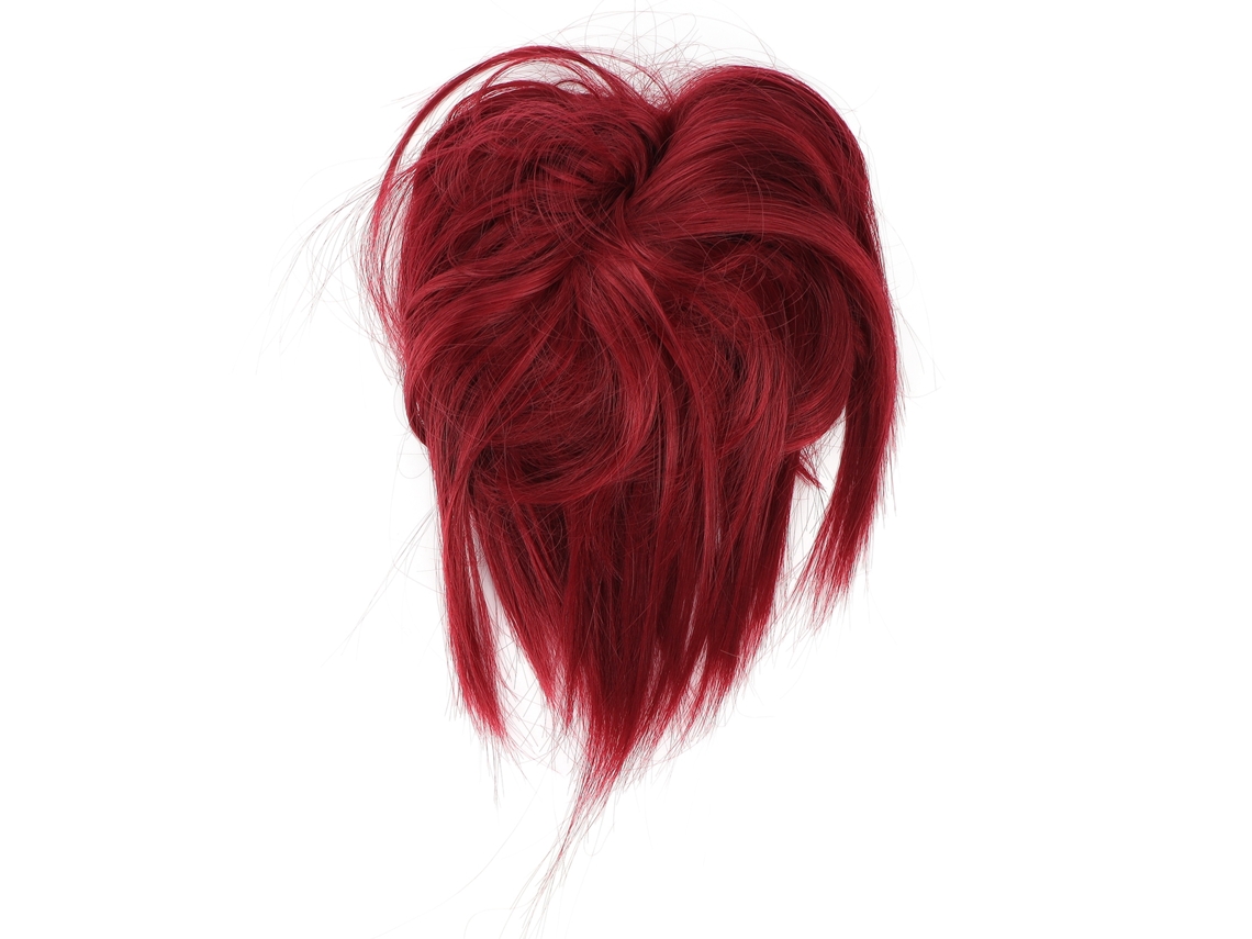 Pieza De Pelo De Moño Desordenado Fashion Com Coletas Para Mulheres