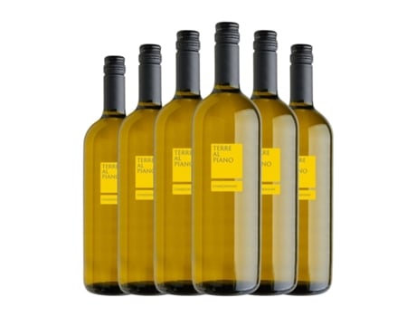 Vinho branco TERRE AL PIANO Chardonnay Veneto (1 L - 6 Unidades)