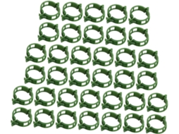 Inoomp Presilhas para Plantas, Grampos de Suporte para Plantas, Feitos de Pp Verde, 200 Peças, Presilhas de Suporte CHABERLU