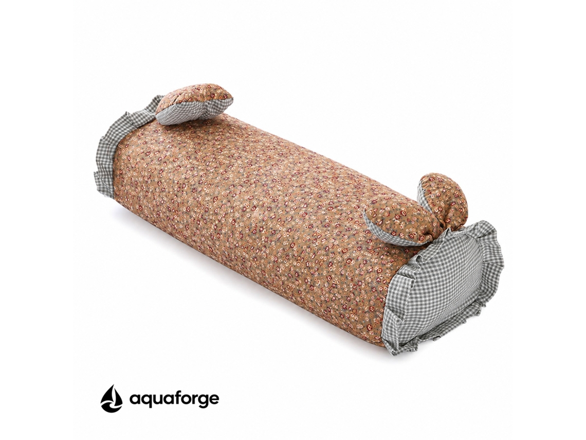 Almofada Cervical Ergonómica Algodão Respirável 20 X 50 Cm