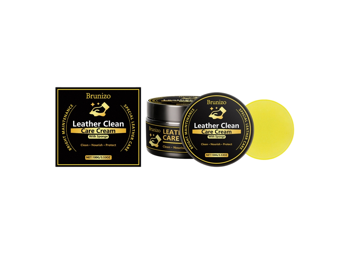 Creme para Couro Brunizo 3 em 1, Limpeza, Proteção e Cuidado LAXISCREED