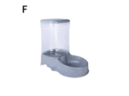 Bebedouro Automático para Animais de Estimação com Capacidade de 3, 8 Litros, Dispensador de Ração para Cães e Gatos. Acessórios AQUAFORGE