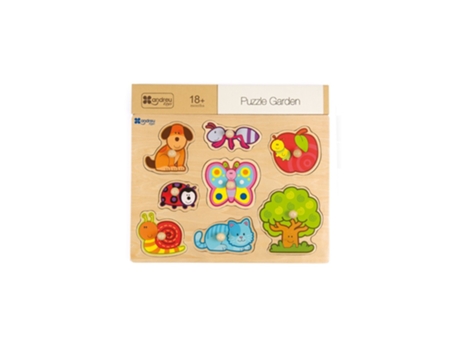 Jogo de montagem ANDREU TOYS Animais (2 anos - 7 unidades)