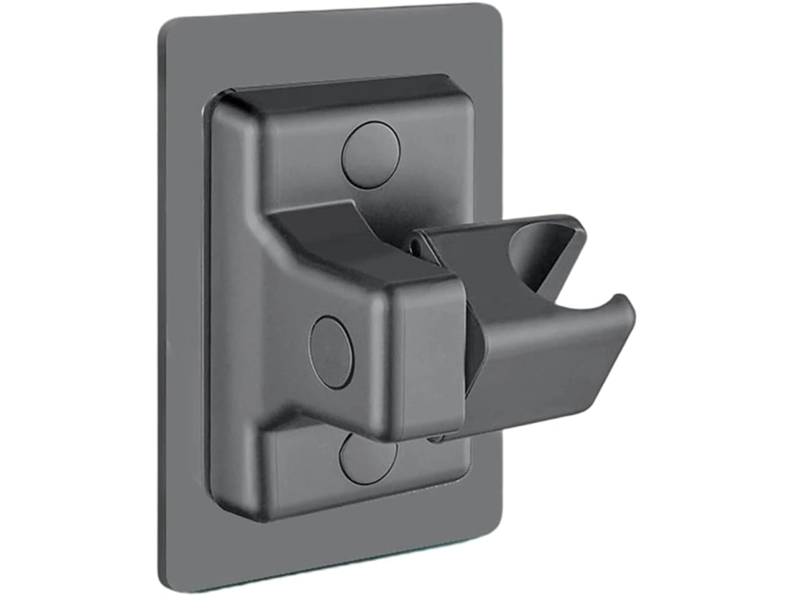 Suporte De Parede Ajustável E Giratório Para Chuveiro Mão, Acessório Para Banheiro, Com Adesivo