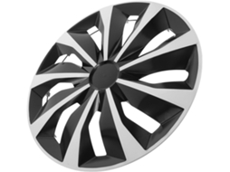 Carcaças plásticas Centrais Pp para rodas de carro de 15 polegadas.