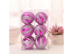 Laxiscreed Bolas De Natal Artesanais Para Decoração Festiva, Pintadas À Mão, Alta Qualidade