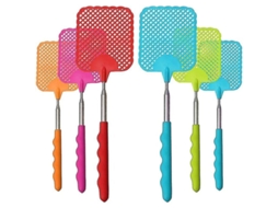 Botão Nova Line, 6 unidades, fly swatter, plástico telescópico