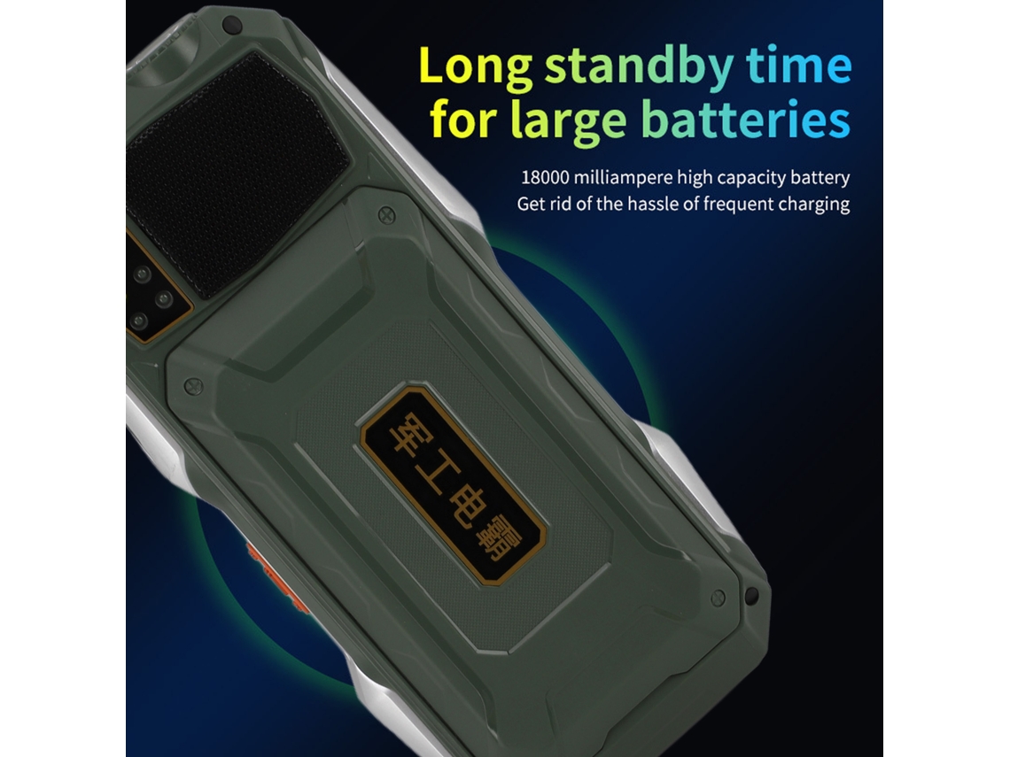 Celular Para Idosos Quatro Chips Quatro Esperas Botões Grandes Som Alto Tela De 4.0 Polegadas Verde