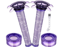 Kit De Filtro Hepa Substituição Para Aspirador Pó Sem Fio V8 Sv25