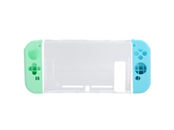 Camada protetora para console Switch PC com design dividido e acessórios BRILVIBERA