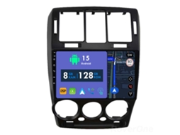 Auto Rádio Carro Bluetooth Autoradio 8GB RAM 128G ROM CarPlay Navegação GPS Ecrã Táctil RoverOne para Hyundai Getz 1 2002-2011  