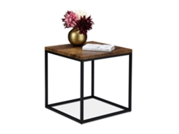 Mesa lateral em estilo industrial B2X