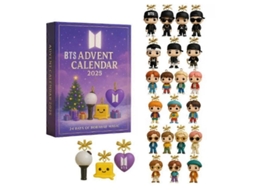 calendário de Aventura Bts Caixa Cega Presente de Natal dg