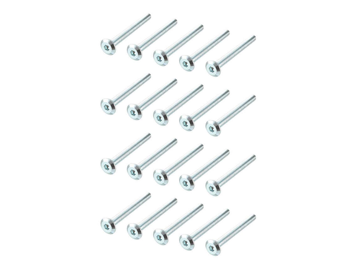 Parafusos De Fixação Para Móveis Com Cabeça Sextavada M6x60mm,