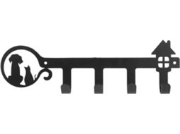 Ganchos Decorativos Abaodam Para Utensílios De Cozinha E Chaves Com Design Fofo Desenho Animado Em Ferro, Armazenamento