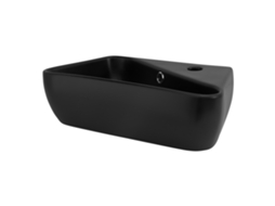 Lavatório ML-DESIGN (45 x 27 x 13 - Cerâmica - Preto)