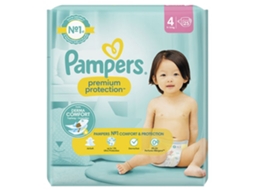 Fralda de Proteção Premium 25 Tamanho 4 9-14 kg PAMPERS