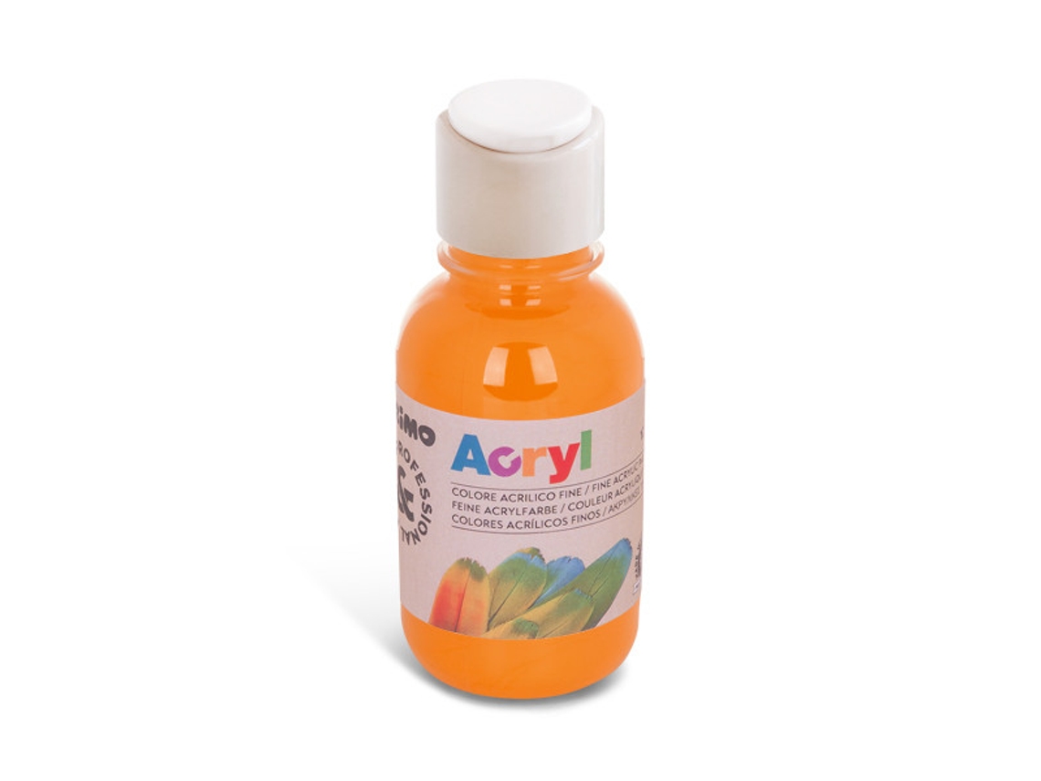 PRIMO 402Ta125250 Tinta Acrílica 125 Ml Garrafa Laranja