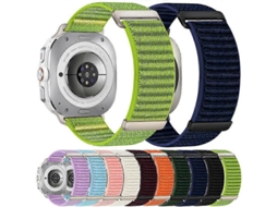 Pulseira De Nylon Com Estampa De Montanha Em Duas Seções Xdfind Para Samsung Galaxy Watch Ultra / Ultra 2025