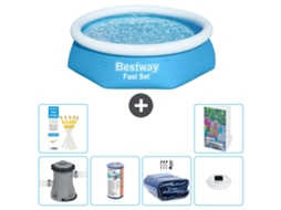 Bestway Piscina Bestway Fast Set Redonda - 244x61 Cm - 7-peças S275