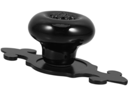 Puxadores De Cerâmica Vintage Com Base Em Liga Zinco Para Gavetas E Portas Guarda Roupas, Fácil Instalação