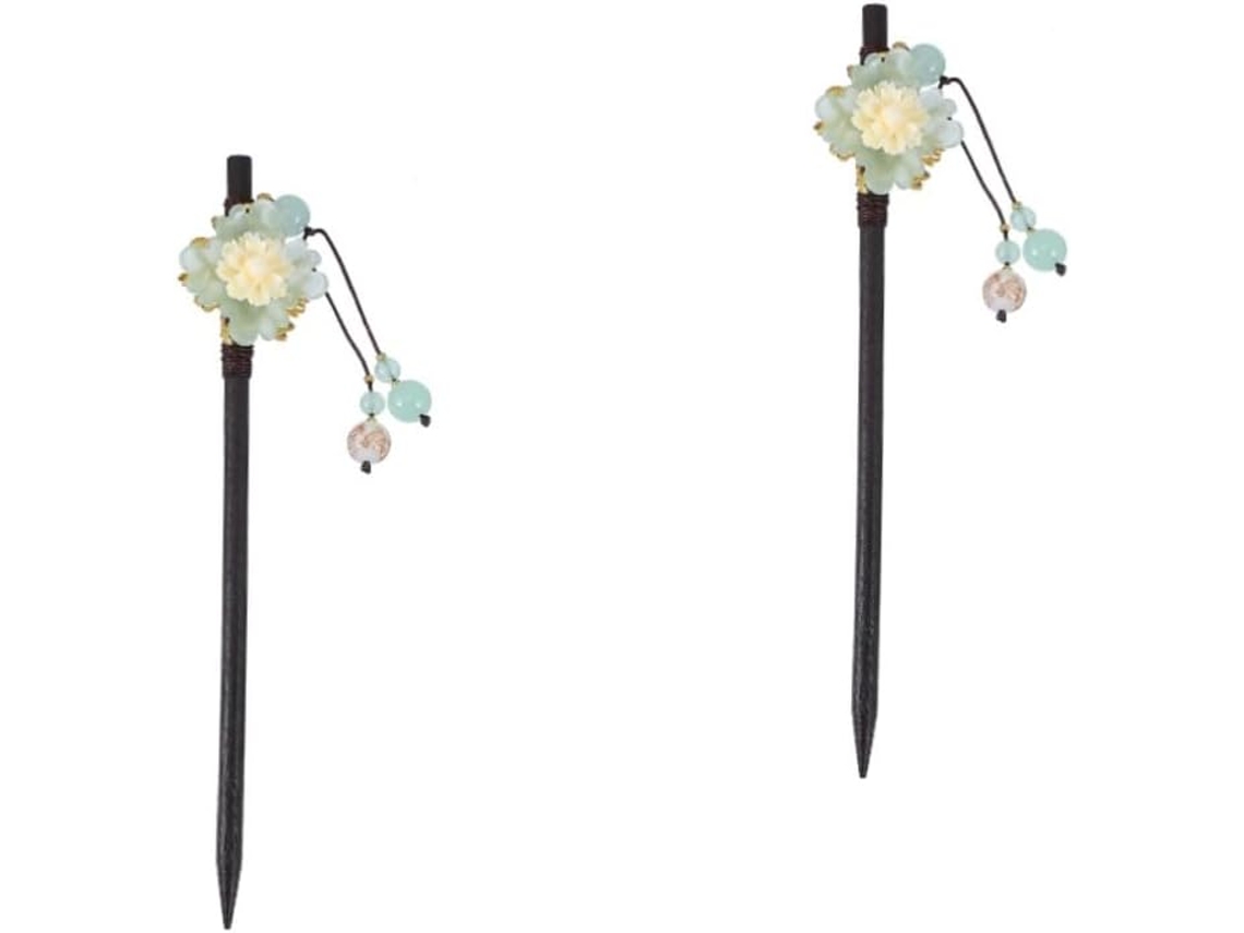 Conjunto De 2 Peças De Acessórios De Cabelo Vintage Feitos À Mão Com Presilha Floral Para Casamentos E Eventos Especiais.