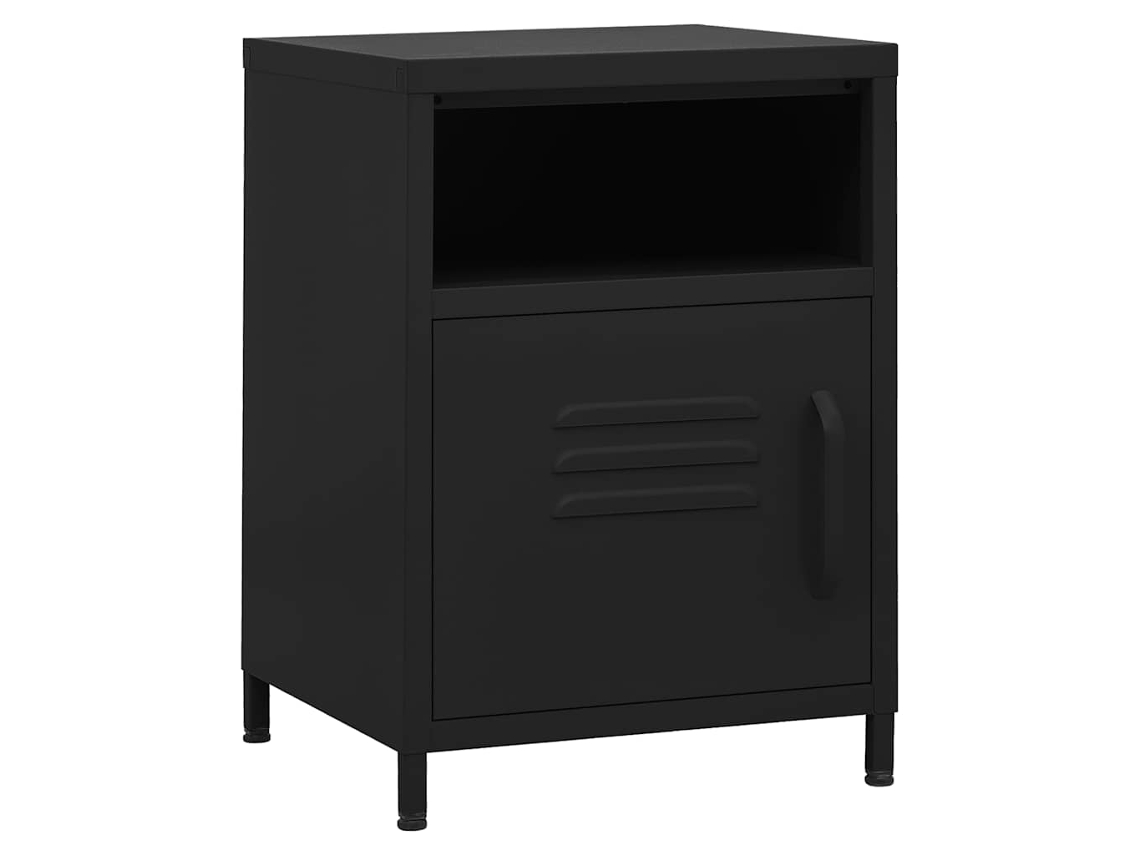 Cabeceira Mesa 35x35x51 Cm Aço Preto MAISON EXCLUSIVE
