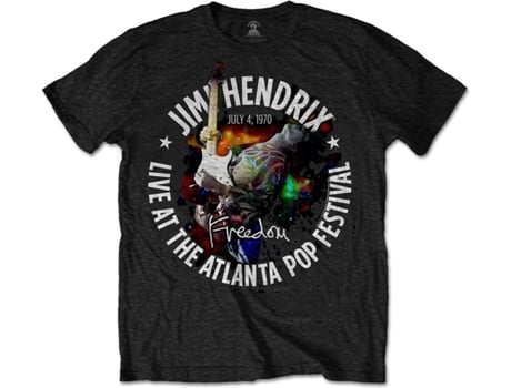 T-Shirt JIMI HENDRIX Special Edition Atlanta Pop Festival 1970 XL