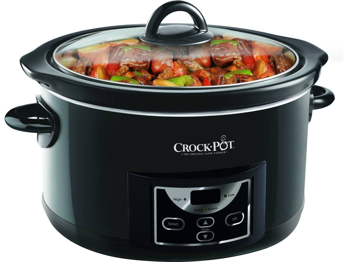Máquina de Cozinha Slow Cooker CROCKPOT SCCPRC507B050 (4.7 L) Worten.pt
