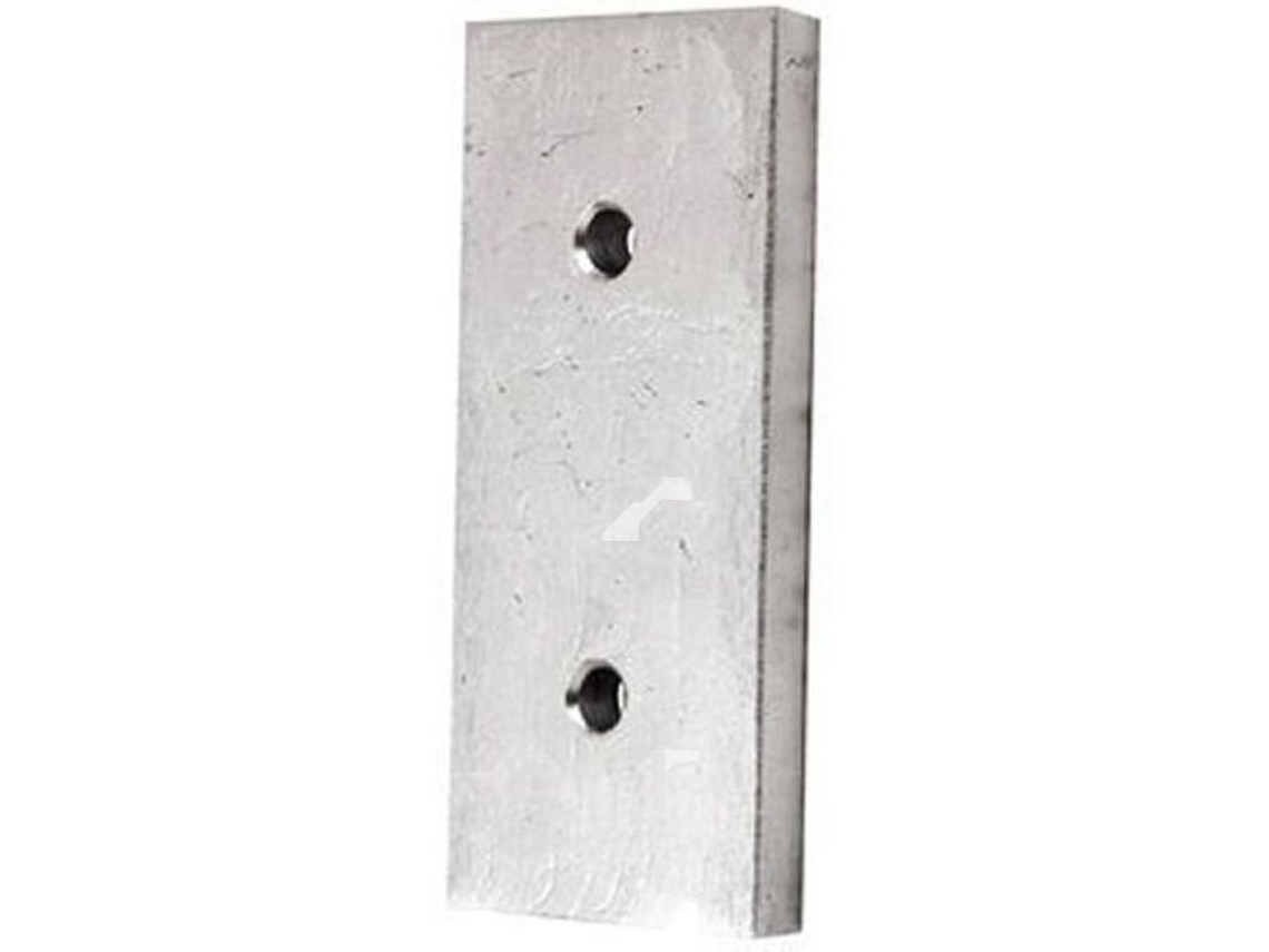 Ânodo Rectangular Transparente 100 X 45 X 9 Mmtecnoseal